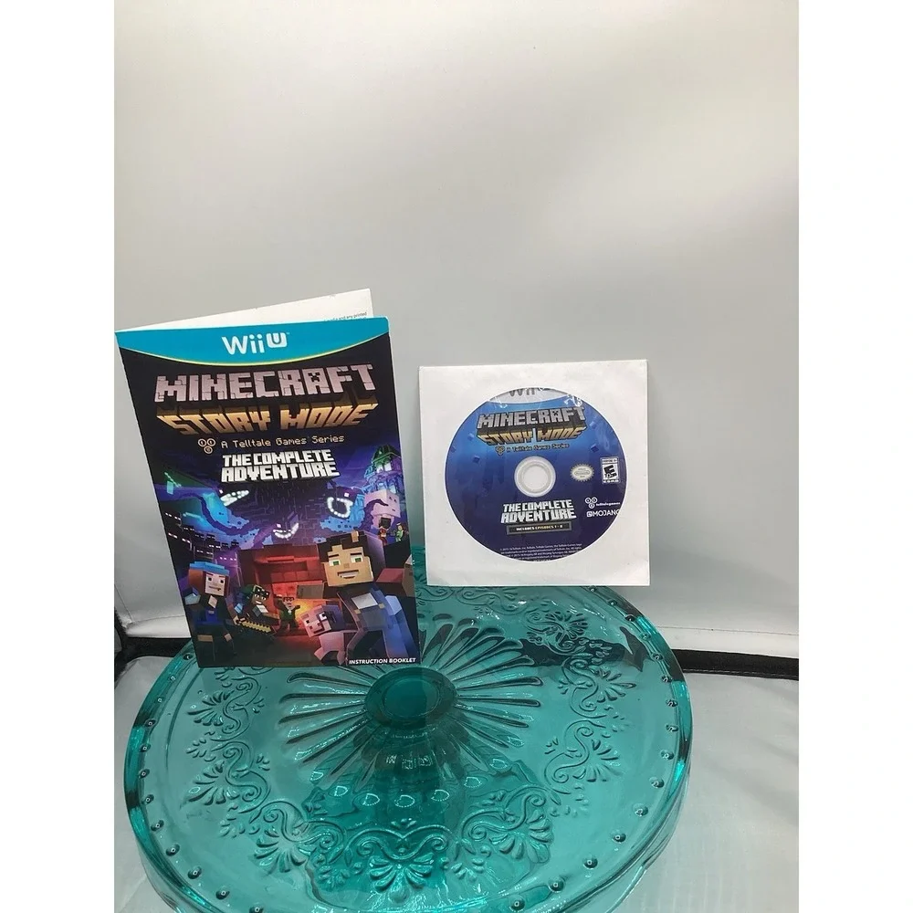 Minecraft Story Mode: The Complete Adventure (Nintendo Wii U, 2016) DISC ONLY